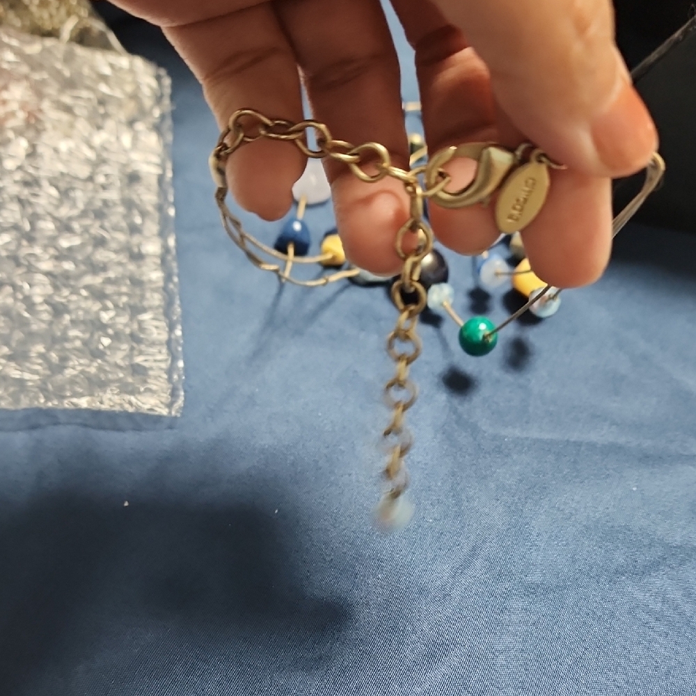 #19 Elegant Multicolor And Multi Strands Beaded N… - image 8